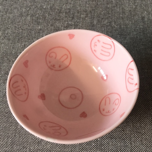 Kotobuki Kids Rice Noodle Bunny Bowl 4” - Picture 3 of 5